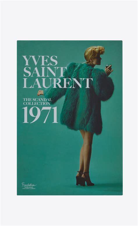 tazza scandal ysl|ysl scandal collection 1971.